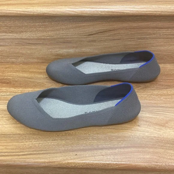 Rothy's Shoes | Women's The Flat - Size 11 1/2 in Grey - Picture 5 of 10